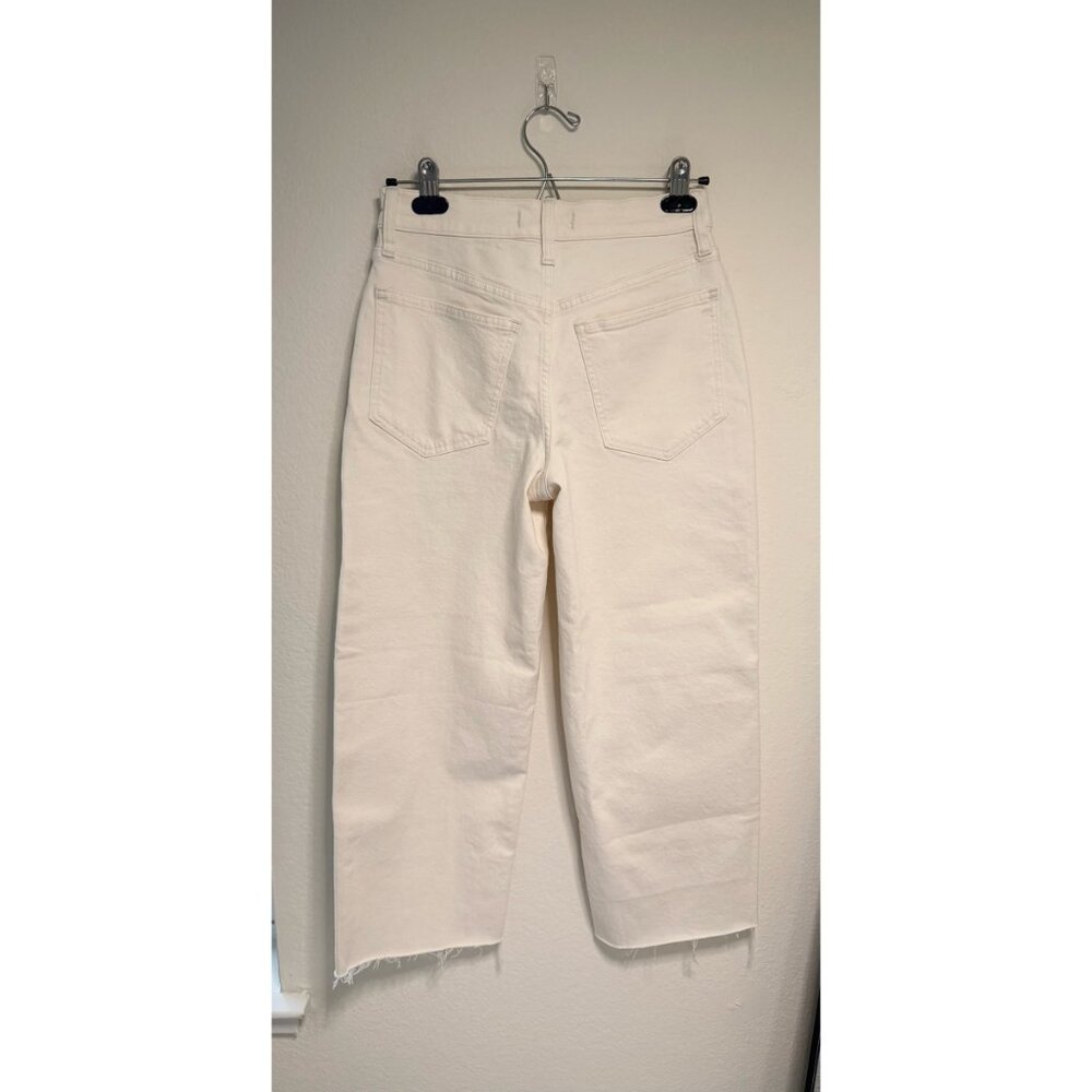 NWT Madewell The Petite Perfect Vintage Wide-Leg Crop Jean in Vintage Canvas - Picture 5 of 8